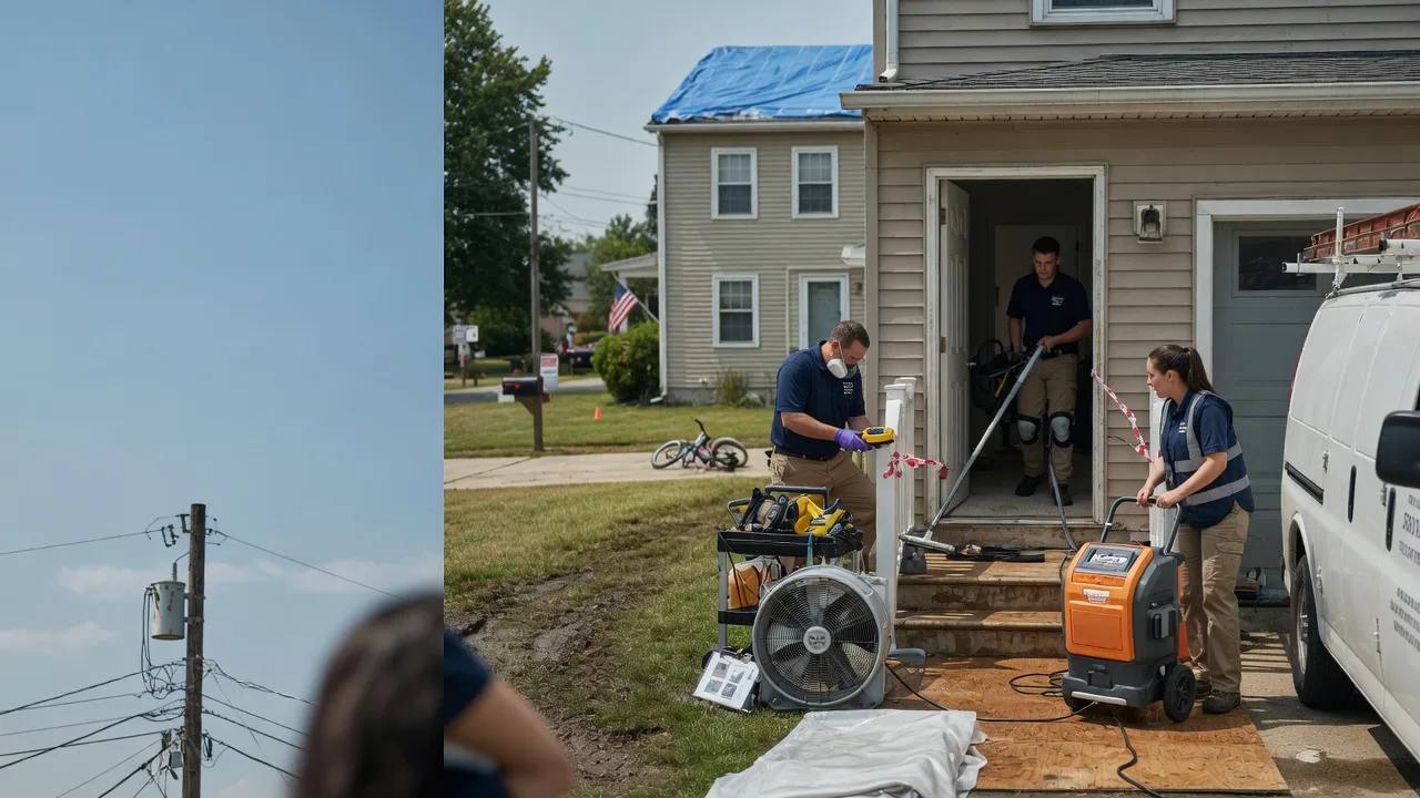 Water Damage Repair in Gregory, MI near me